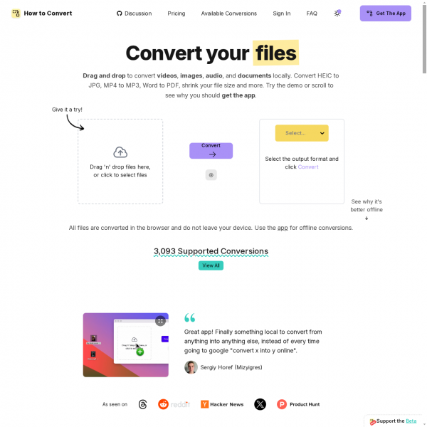 How to Convert