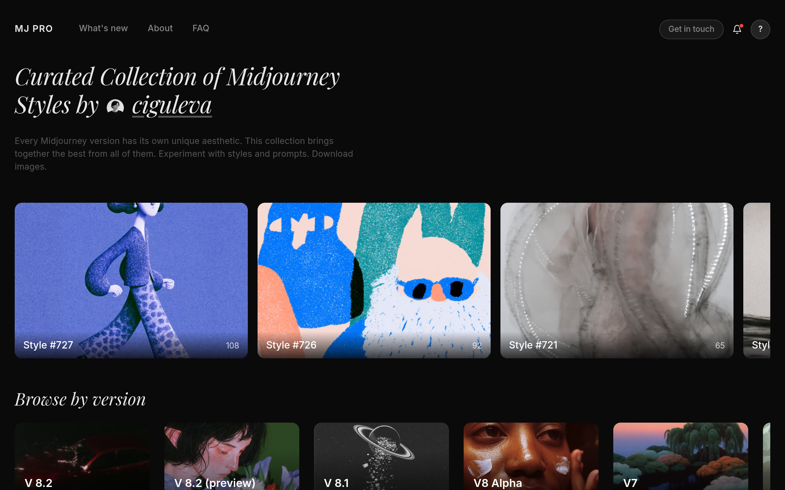 Midjourney Styles & Prompts